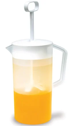 PITCHER 2QT W/COVERWHT