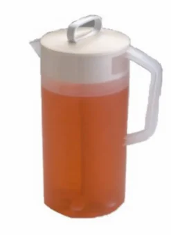 PITCHER 2QT W/COVERWHT