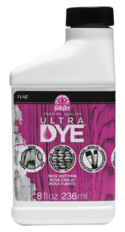 Plaid FolkArt Satin Hot Pink Hobby Paint 8 oz.