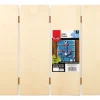 Plaid 15.9 in. H x 11.88 in. W x 1 in. L Natural Beige Wood Pallet Plaque (Pack of 3)