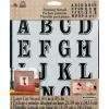 Plaid FolkArt 1-3/4 in. Plastic Letters Stencil 1 pk (Pack of 3)