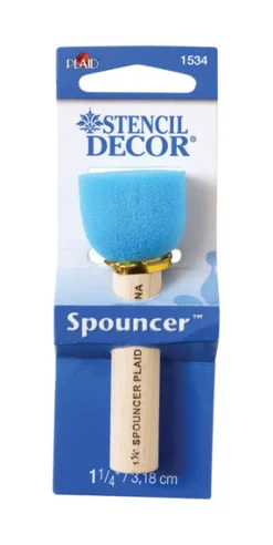 Plaid FolkArt 1-1/4 in. W Blue Foam Applicators (Pack of 6)