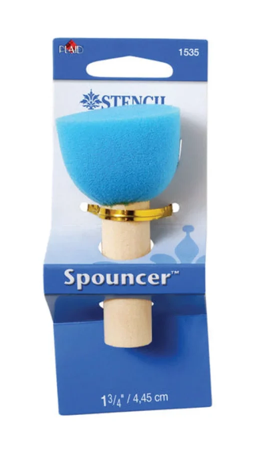 Plaid FolkArt 1-3/4 in. W Blue Foam Applicators (Pack of 6)