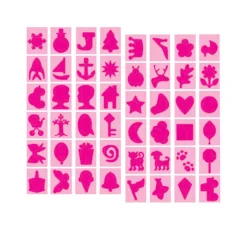 Plaid FolkArt Icons Paste Stencil (Pack of 3)