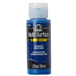 Plaid FolkArt Satin Ink Spot Hobby Paint 2 oz. (Pack of 3)