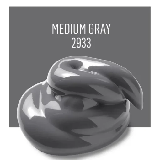 Plaid FolkArt Satin Medium Gray Hobby Paint 2 oz. (Pack of 3)