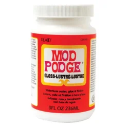 Plaid Mod Podge Gloss White Decoupage 8 Oz.