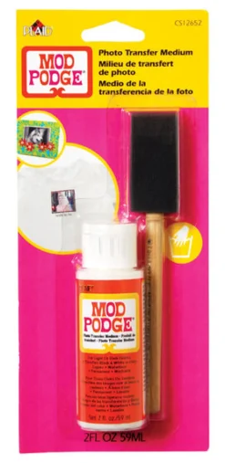 Plaid Mod Podge High Strength Glue Photo Transfer Medium 2 oz. (Pack of 3)