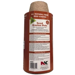 Plantation Products Brown Round Peat Pot 3 H x 3 W x 3 Dia. in.