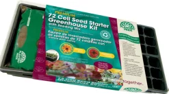 Planters Pride 3452 72 Cell Seed Starter Greenhouse Kit
