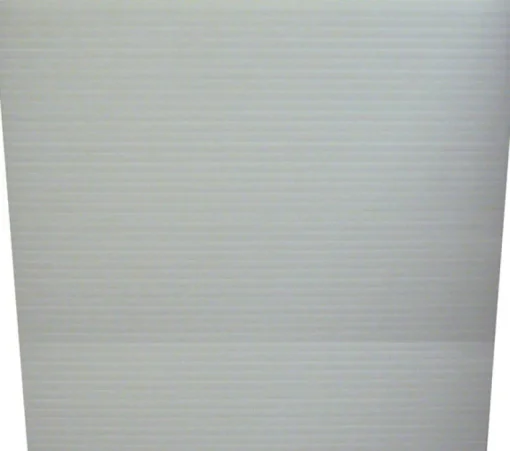 Plaskolite Single Corrugated Plastic Sheet 24 in. W X 48 in. L X .157 in.