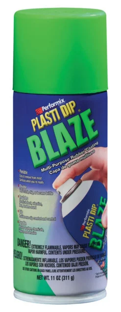 Plasti Dip Flat/Matte Blaze Green Multi-Purpose Rubber Coating 11 oz oz