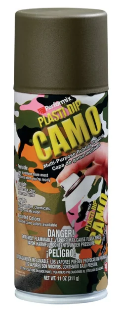 Plasti Dip Flat/Matte Camo Green Multi-Purpose Rubber Coating 11 oz oz