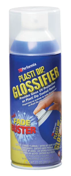 Plasti Dip Glossifier Clear Multi-Purpose Rubber Coating 11 oz oz
