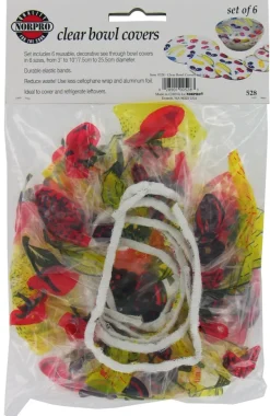 Plastic Bowl Cover, 6-Pk.