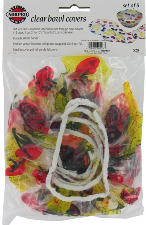 Plastic Bowl Cover, 6-Pk.