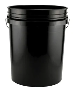 Plastic Pail 5 Gal Blk (Pack Of 10)