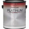 Platinum Interior Latex Paint & Primer, Pure White Flat Pastel Base, 1-Gallon (Pack of 4)