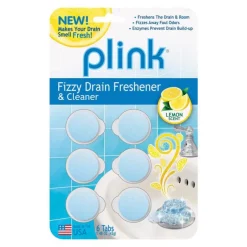 Plink Tablet Drain Freshener and Cleaner 6 oz. (Pack of 12)