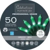PLTNM LED MINI GRN 50CT