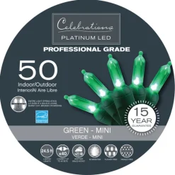 PLTNM LED MINI GRN 50CT