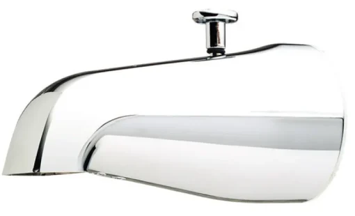 Plumb Craft Waxman 7657100p 2.9" L X 5.4" W X 9.1" H Chrome Wall Mount Tub Spout