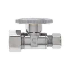 Plumb Pak 5/8 in. Compression X 3/8 in. Compression Brass Straight Valve