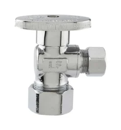 Plumb Pak 5/8 in. Compression X 3/8 in. Compression Brass Angle Valve