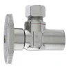Plumb Pak 1/2 in. Copper Sweat X 3/8 in. Compression Brass Angle Valve