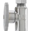 Plumb Pak 1/2 in. Copper Sweat X 3/8 in. Compression Brass Straight Valve