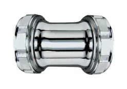 Plumb Pak 1-1/4 in. D Brass Straight Extension Coupling