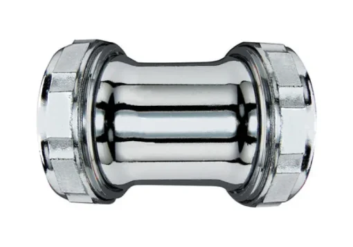 Plumb Pak 1-1/4 in. D Brass Straight Extension Coupling
