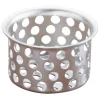 Plumb Pak 1 in. D Chrome-Plated Silver Stainless Steel Strainer Basket