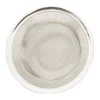 Plumb Pak 3-1/2 in. D Natural Gray Stainless Steel Mesh Strainer