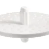 Plumb Pak 3 in. D White Plastic Strainer Assembly and Disposal Flange Set