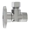 Plumb Pak 3/8 in. FIP X 3/8 in. Compression Brass Angle Valve