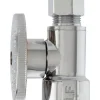 Plumb Pak 1/2 in. FIP X 3/8 in. Compression Brass Straight Valve