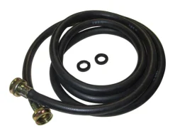 Plumb Pak 3/4 in. Hose Thread in. X 3/4 in. D Female 8 ft. Rubber Washing Machine Hose