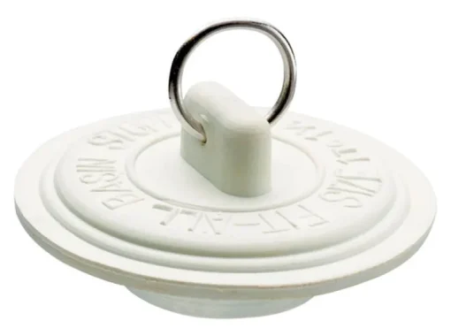 Plumb Pak 1-3/4 in. White Rubber Sink Stopper