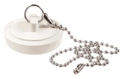 Plumb Pak 1-1/4 in. White Rubber Drain Stopper