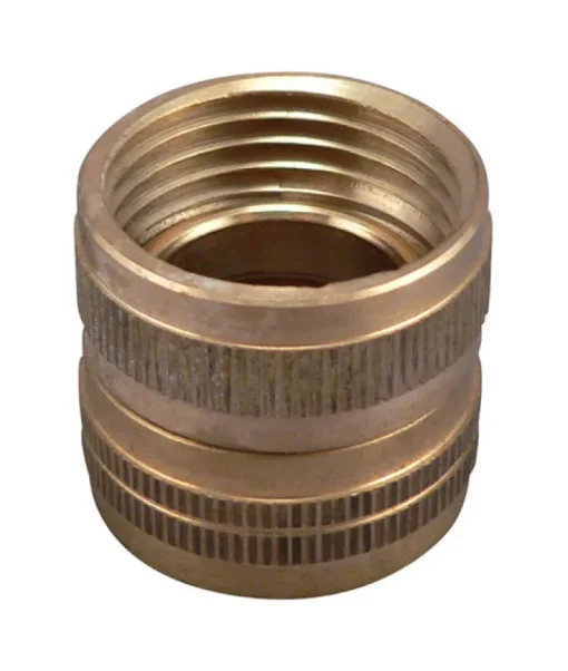 Plumb Pak Brass 3/4 in. D X 3/4 in. D Swivel Hose Adapter 1 pk