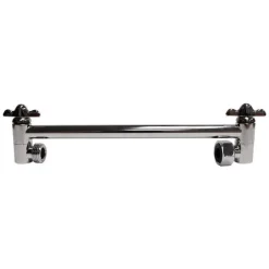 Plumb Pak Chrome Brass 11 in. Adjustable Shower Arm