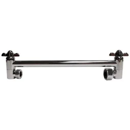 Plumb Pak Chrome Brass 11 in. Adjustable Shower Arm