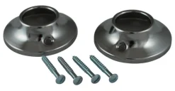 Plumb Pak Chrome Chrome Steel Shower Rod Flange
