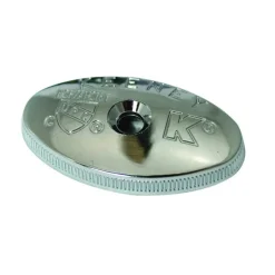 Plumb Pak Chrome Plated Metal Oval Screws onto Shutoff Valve Handle