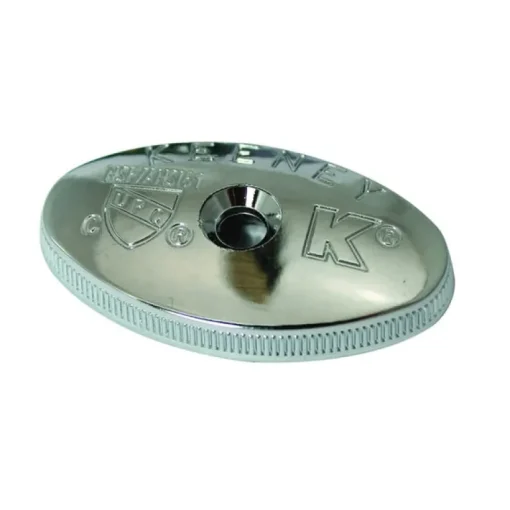 Plumb Pak Chrome Plated Metal Oval Screws onto Shutoff Valve Handle