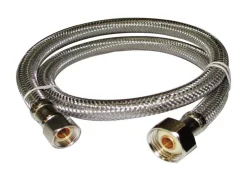 Plumb Pak EZ 3/8 in. Compression X 1/2 in. D FIP 36 in. Stainless Steel Faucet Supply Line