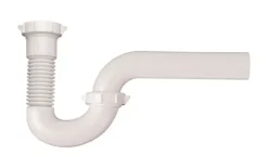 Plumb Pak Flex N Fix 1-1/2 - 1-1/4 in. D X 12 in. L Plastic P-Trap