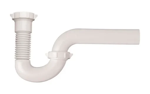 Plumb Pak Flex N Fix 1-1/2 - 1-1/4 in. D X 12 in. L Plastic P-Trap
