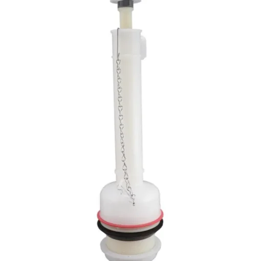 Plumb Pak Flush Valve White Plastic For Mansfield